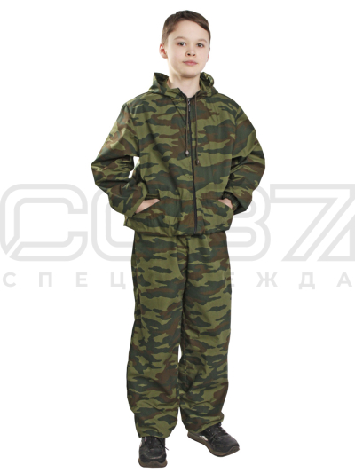 Костюм летний Исследователь цв.камуфляж тк.смесовая сорочечная 1