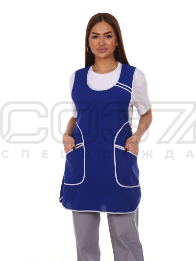 Сарафан женский АР3 цв.василёк тк.габардин-1